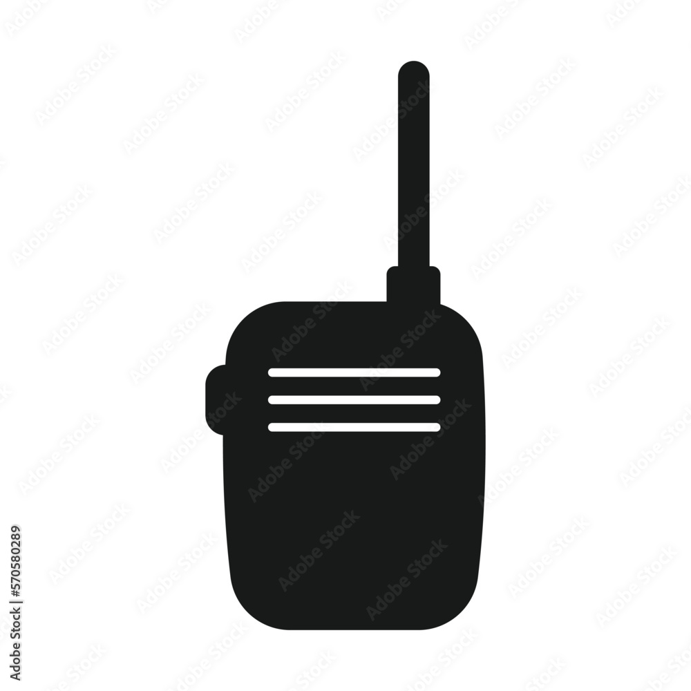 Obraz premium walkie talkie icon vector
