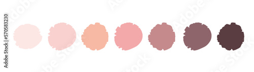 Colours palettes to be use also for instagram story icon