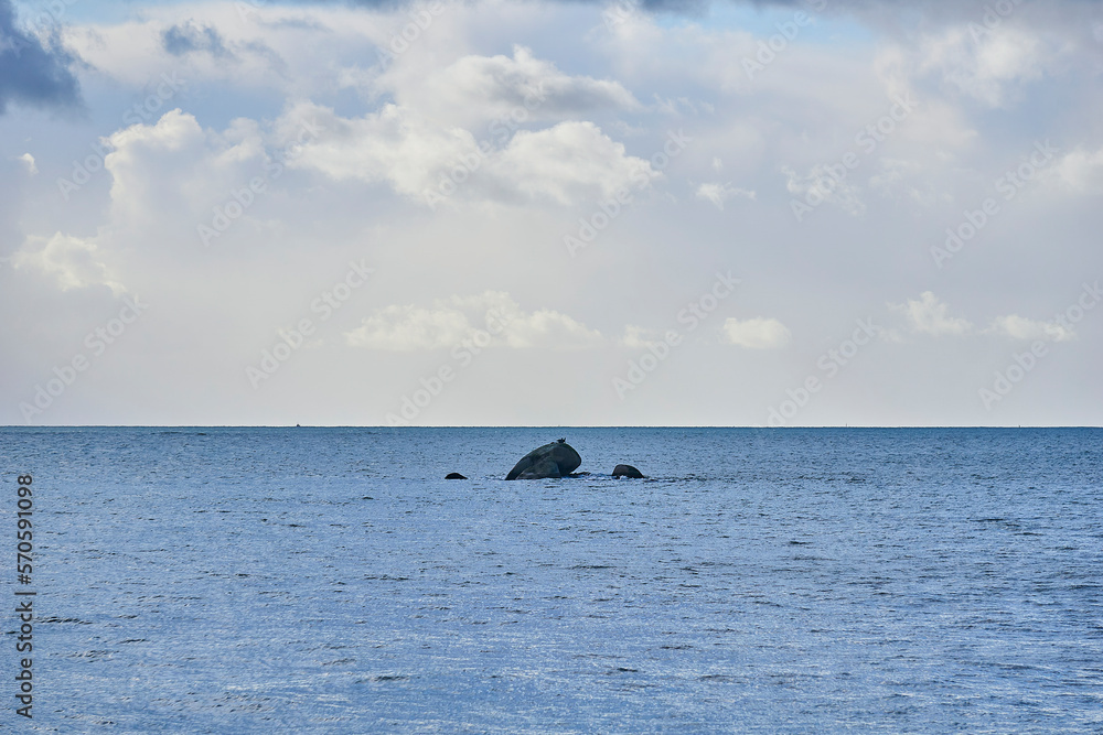 Obraz premium Rocher isolé .