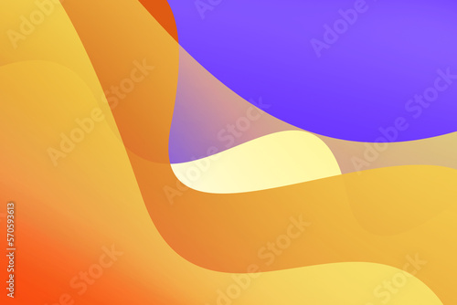 Stylish and Modern Abstract Wallpaper with Bright Colors and Dynamic Shapes