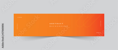 Linkedin banner technology abstract background