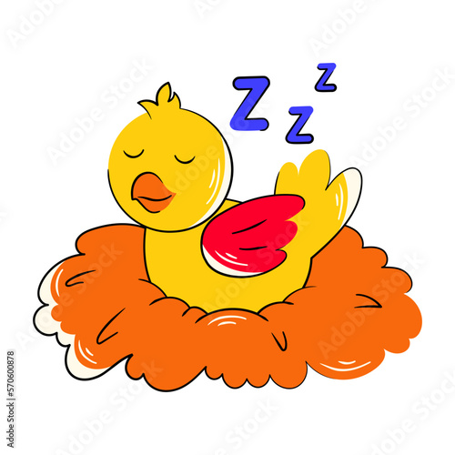 Sleeping Bird 