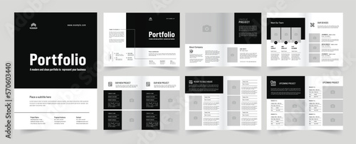 Architecture Portfolio Layout Template