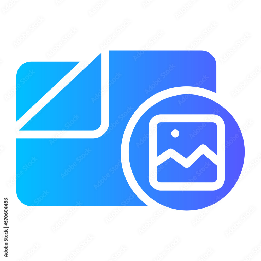 folder gradient icon