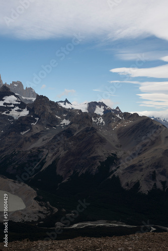 Montañas de la Patagonia photo