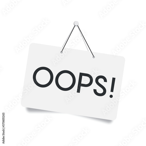 Ooops!