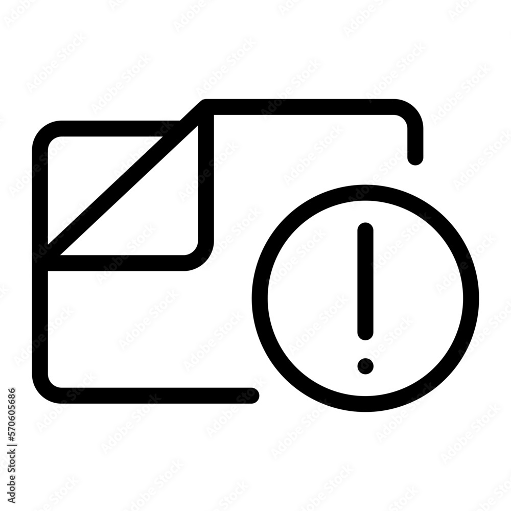 folder line icon folder line icon