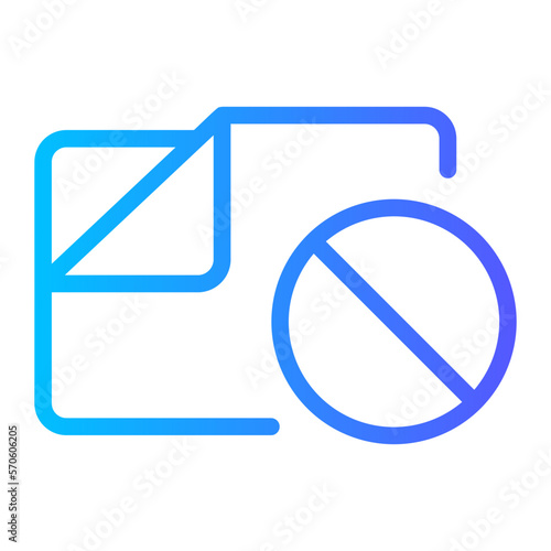 folder gradient icon