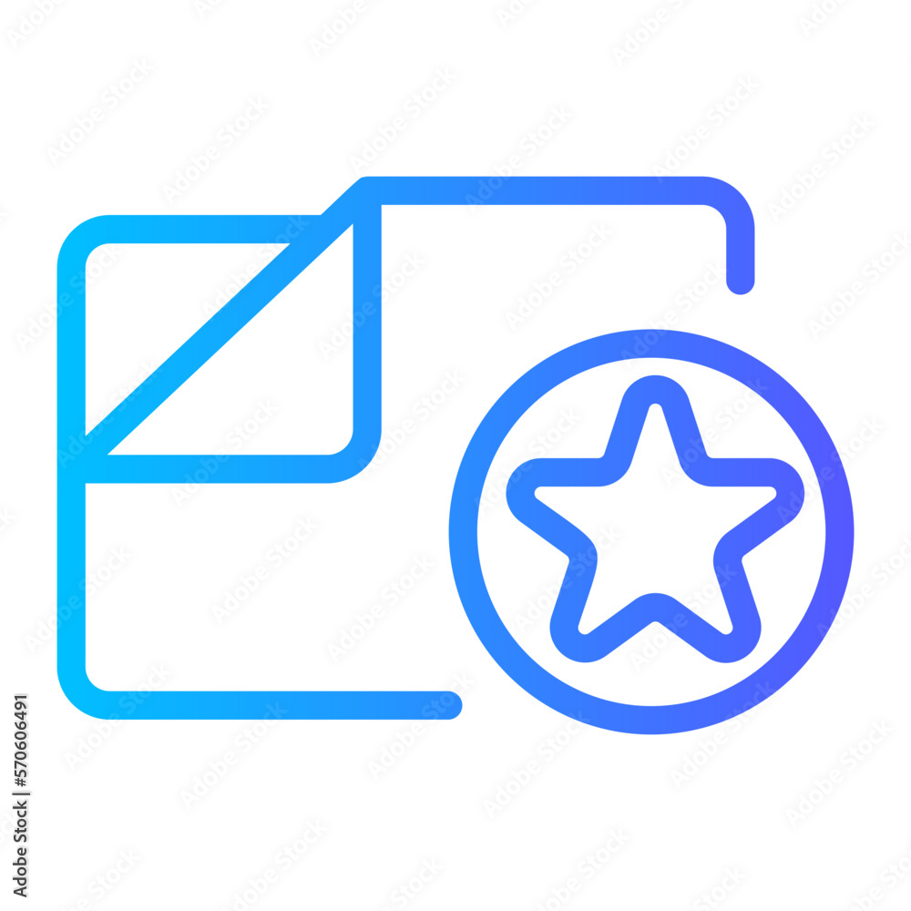 folder gradient icon folder gradient icon