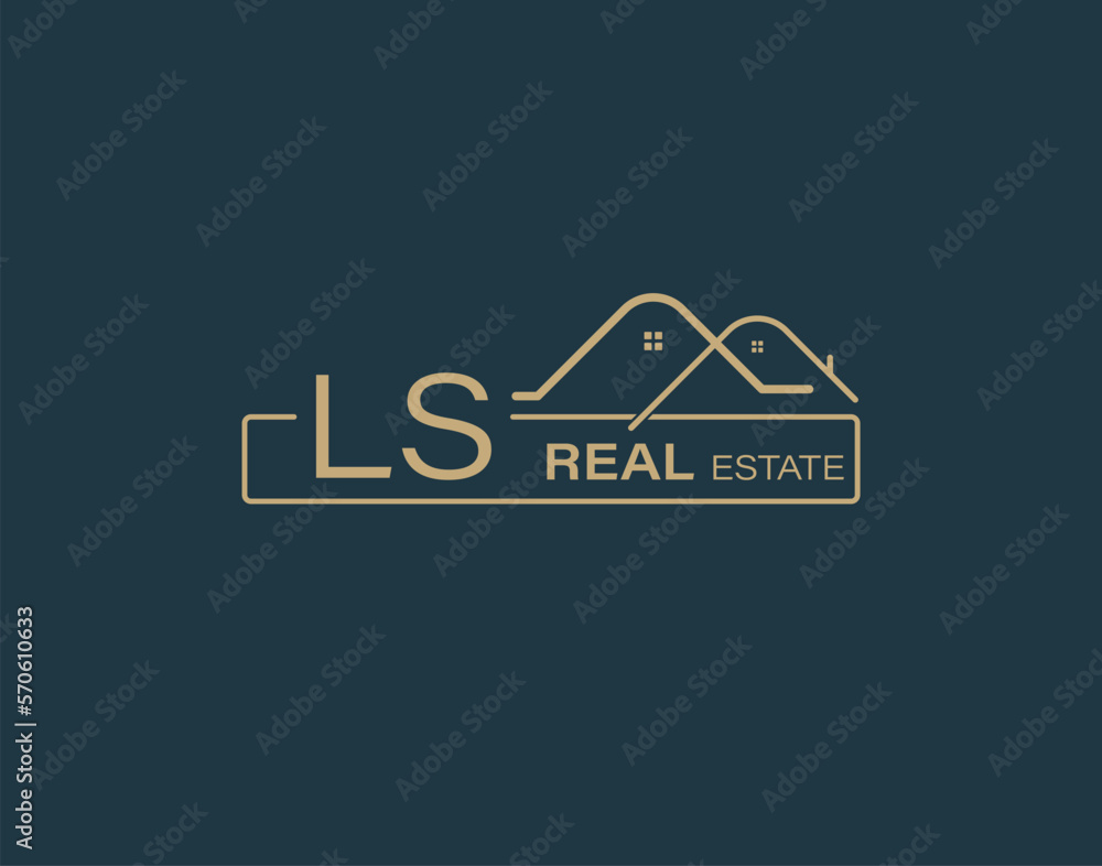 LS Real Estate & Consultants Logo Design Vectors images. Luxury Real Estate Logo Design LS Real Estate & Consultants Logo Design Vectors images. Luxury Real Estate Logo Design