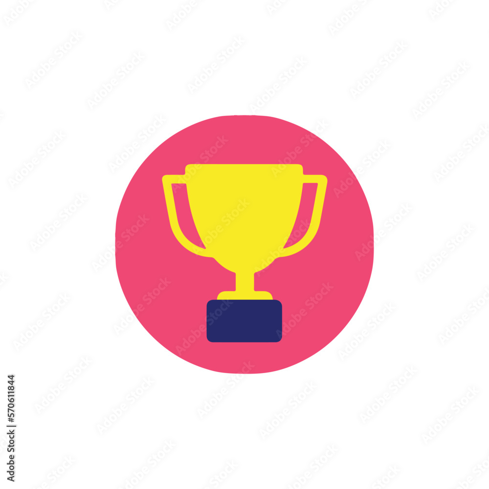 Vector Illustration Trophy Icon Simple EPS Vector Illustration Trophy Icon Simple EPS