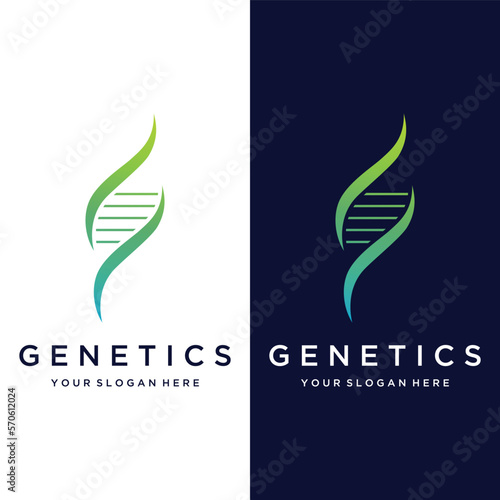 Logo design template DNA elements. Bio tech, DNA people, bio DNA, DNA spirals. Logos can be for science, pharmacy and medical.