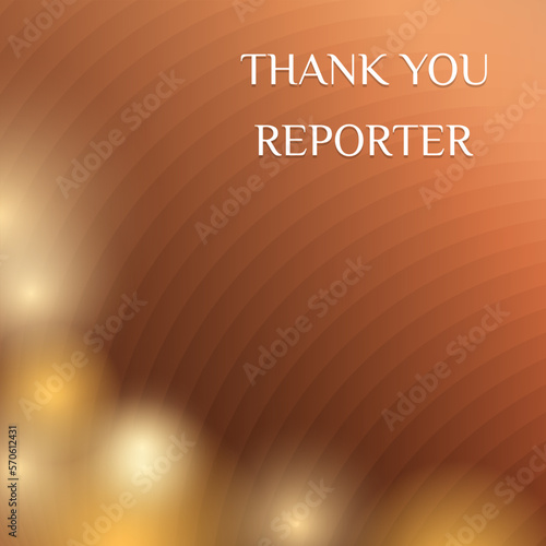 thank you reporter. Geometric design suitable for greeting card poster and banner