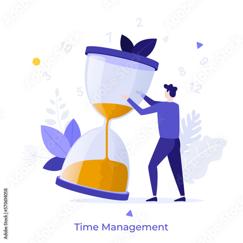 Flat Vector Character Business Concept