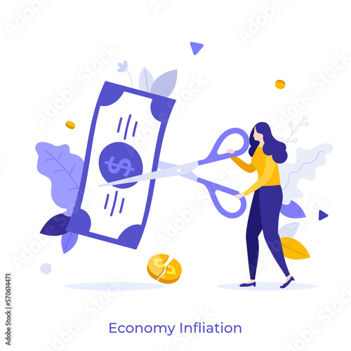 Flat Vector Character Business Concept