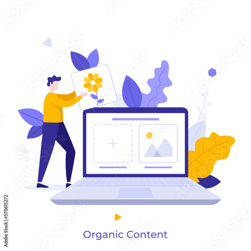 Flat Vector Character Business Concept