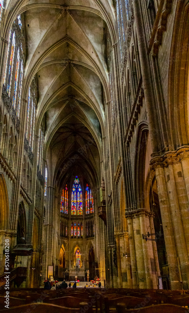 Metz Cathedral in France