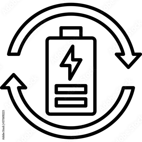 Eco Battery Icon