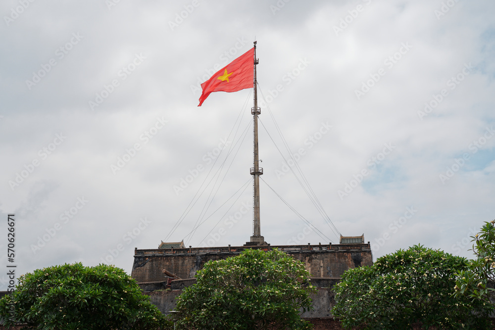 Flag Tower in Hue, Vietnam