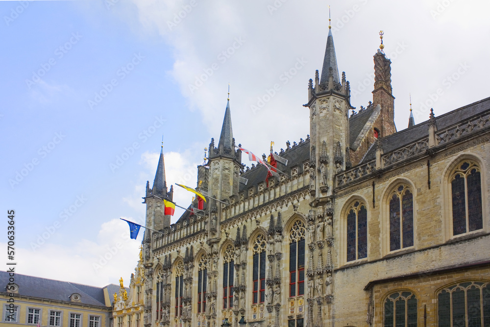  Provinciaal Hof (Provincial Palace) on the Market Place (Market Square) in Brugge
