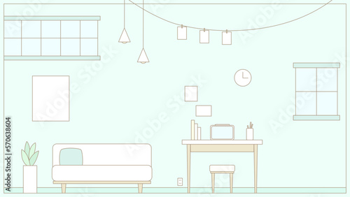 ★simple living  room★
