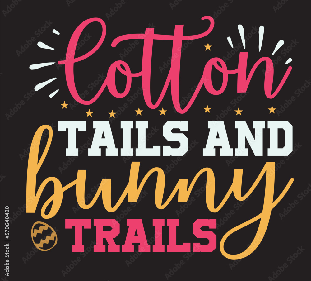 Cotton Tails and Bunny Trails SVG DESIGN