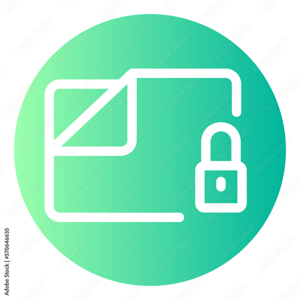 folder gradient icon