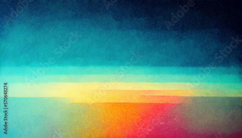 gradient stripe sunset abstract multicolor risograph print background texture created with generative ai