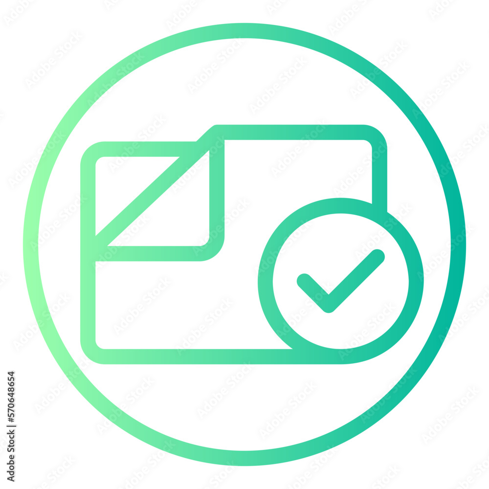 folder gradient icon