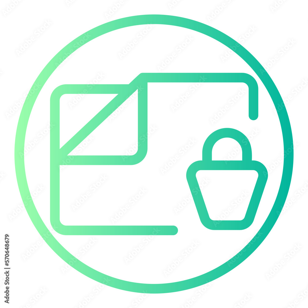 folder gradient icon folder gradient icon