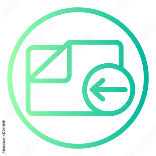folder gradient icon