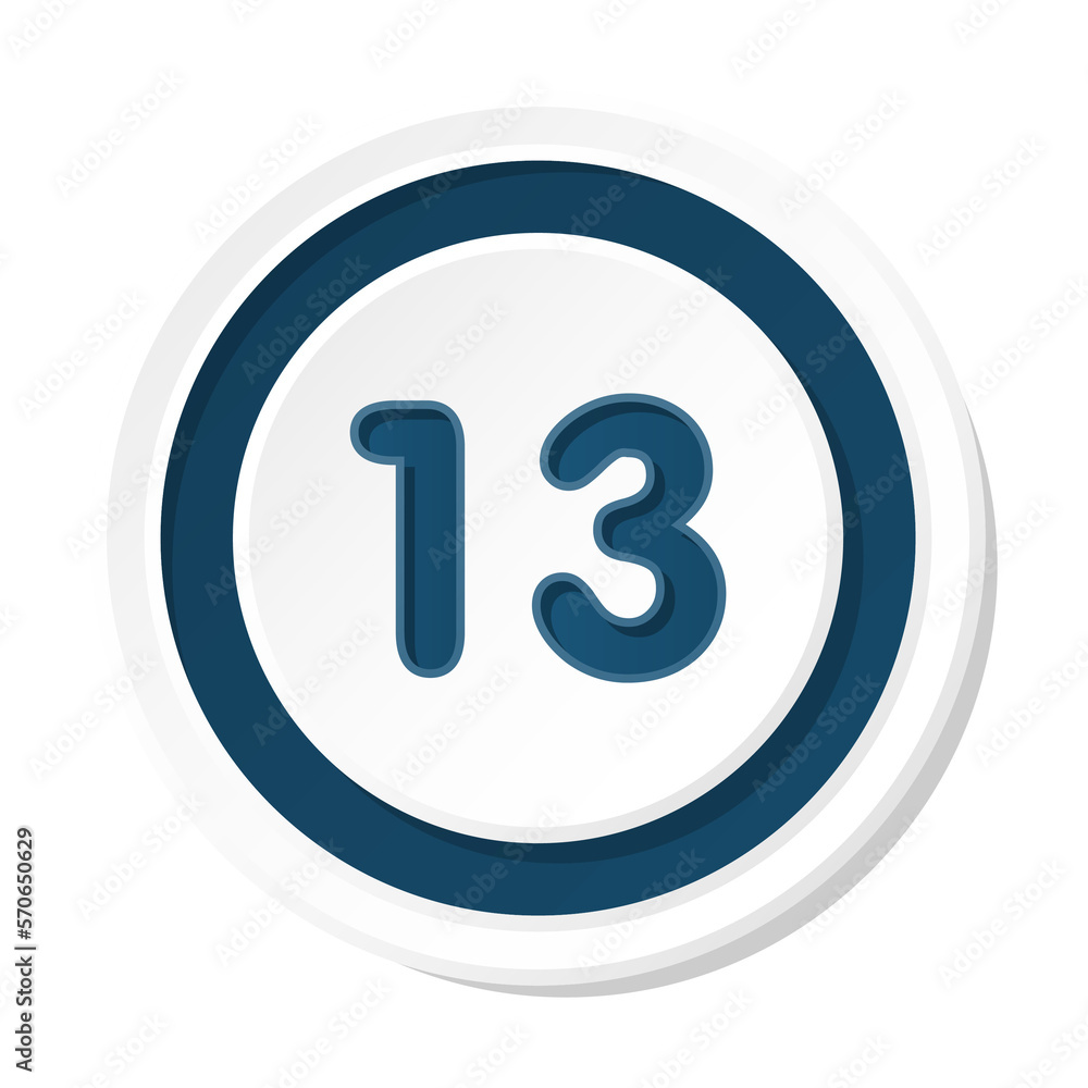 Bullet with number 13 Bullet with number 13