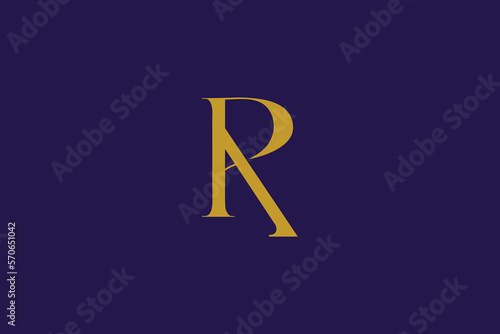 AP letter typography luxury brand logo design, AP icon for company, PA logo