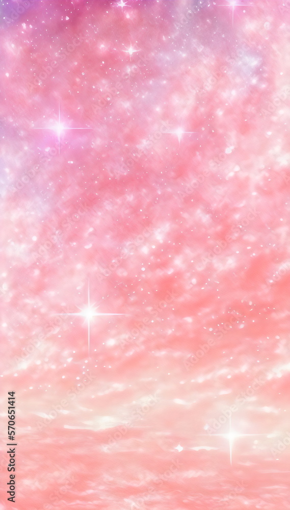 retro pastel aesthetic sparkly cotton candy stars background wallpaper