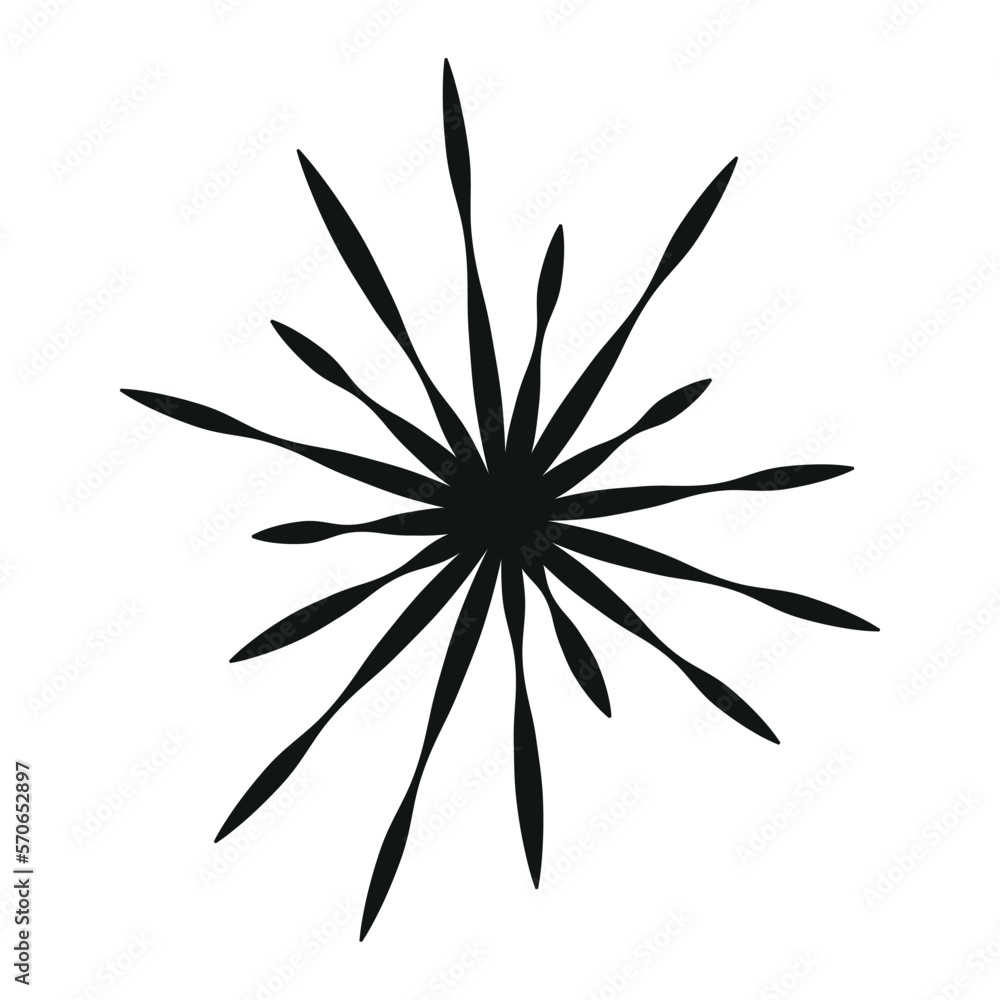 Vector star of illustration. Vector star of illustration.