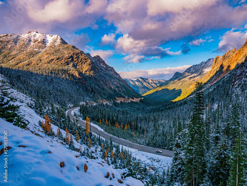 North cascades highway, State Route 20, Washington st