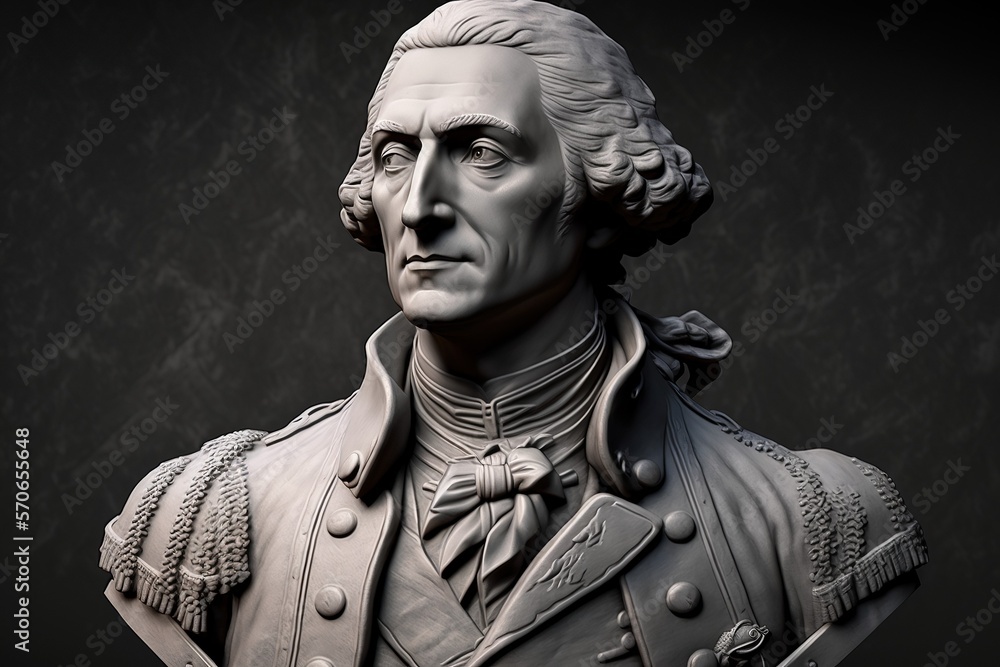 statue of George Washington , Generative ai statue of George Washington , Generative ai