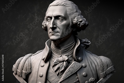 statue of George Washington , Generative ai