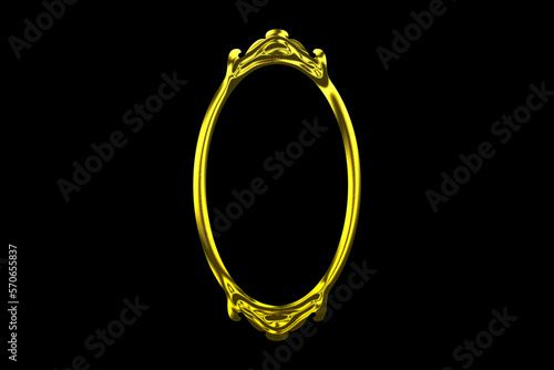Frame in black