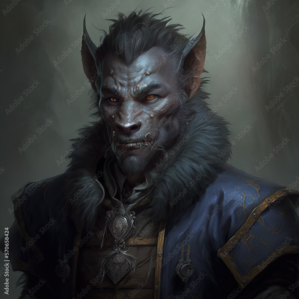 wights character portrait, rpg, fantasy avatar and token generative ai ...