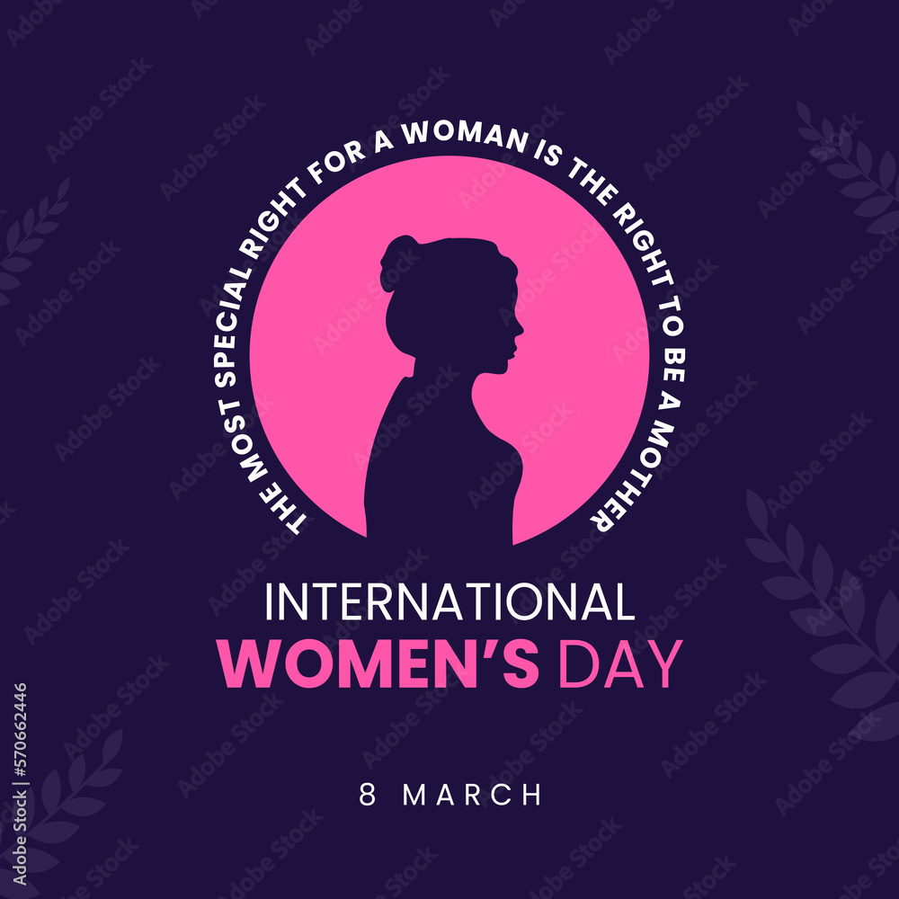 Happy International Women's Day Greetings Card