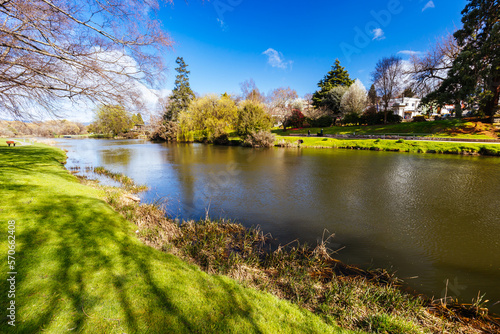 Country Town of Deloraine in Tasmania Australia photo