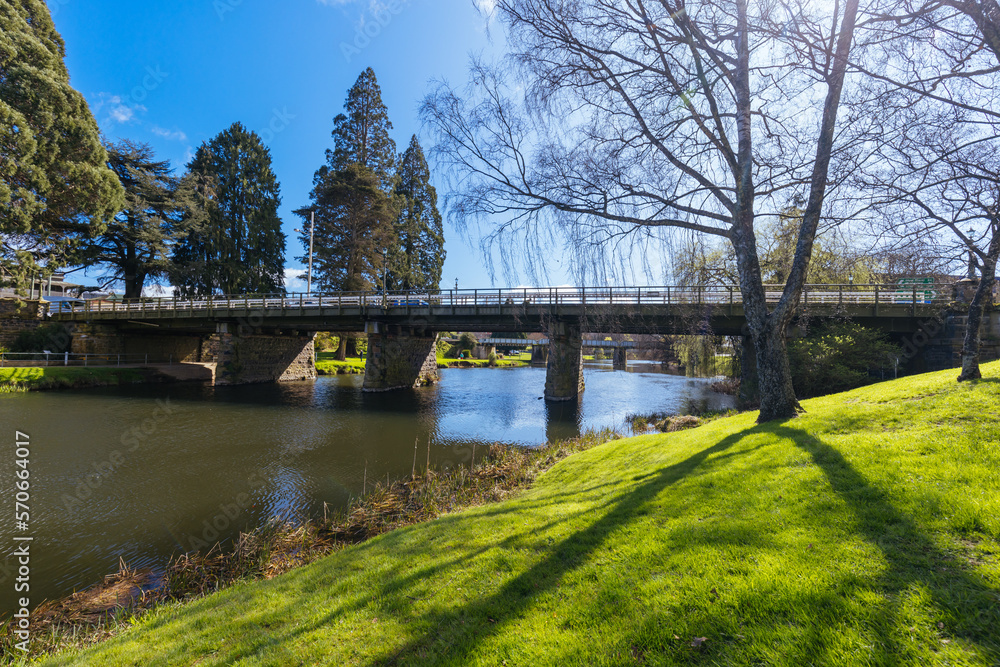 Country Town of Deloraine in Tasmania Australia Country Town of Deloraine in Tasmania Australia