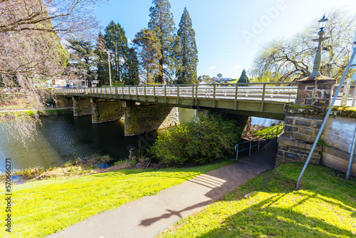 Country Town of Deloraine in Tasmania Australia photo