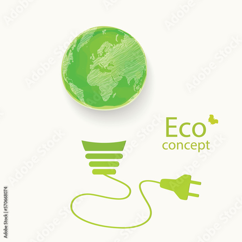 Paper flower with green leaves. Colorful, bright lilies are cut out of paper on a white background.