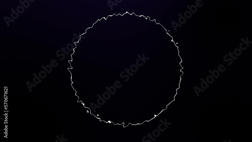 Music background loop animation