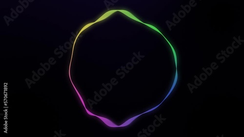 Music wave animation