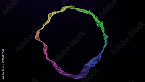 Music wave animation 