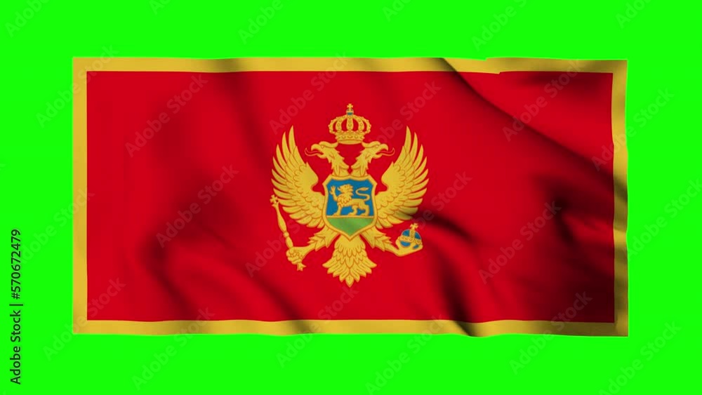 Flag of Montenegro waving isolated by the alpha channel(transparent background).Highly detailed fabric texture. Seamless loop in full 4K resolution.Montenegrin flag.
Flag of Montenegro waving isolated by the alpha channel(transparent background).Highly detailed fabric texture. Seamless loop in full 4K resolution.Montenegrin flag.