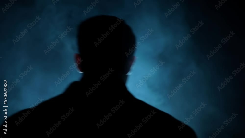 Cinematic shot of a man in a long coat with some blood on his face standing in front of the light, with added smoke. HD footage 24FPS.
Cinematic shot of a man in a long coat with some blood on his face standing in front of the light, with added smoke. HD footage 24FPS.